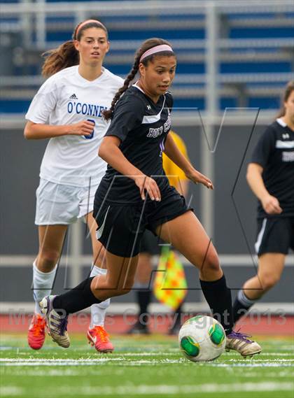 Thumbnail 2 in  Academy of the Holy Cross vs Bishop O'Connell (WCAC Semifinal) photogallery.