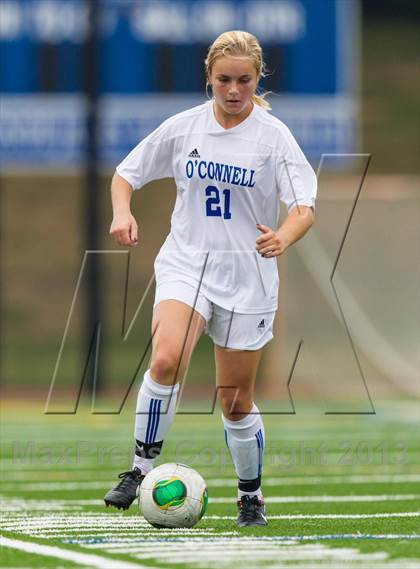 Thumbnail 3 in  Academy of the Holy Cross vs Bishop O'Connell (WCAC Semifinal) photogallery.
