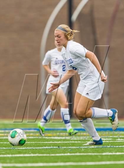 Thumbnail 1 in  Academy of the Holy Cross vs Bishop O'Connell (WCAC Semifinal) photogallery.