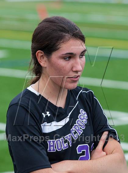Thumbnail 1 in  Academy of the Holy Cross vs Bishop O'Connell (WCAC Semifinal) photogallery.