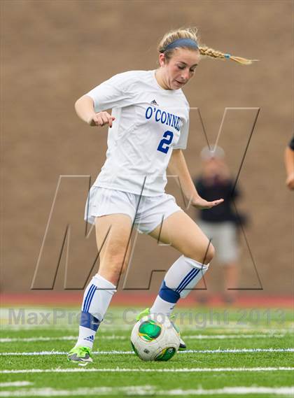 Thumbnail 2 in  Academy of the Holy Cross vs Bishop O'Connell (WCAC Semifinal) photogallery.