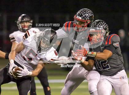 Thumbnail 3 in Jonathan Alder vs. Bishop Hartley (OSAA DIII Regional Final) photogallery.