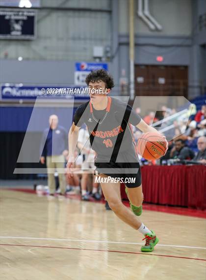 Thumbnail 3 in Mt. Blue vs. Gardiner (Capital City Hoops Classic) photogallery.