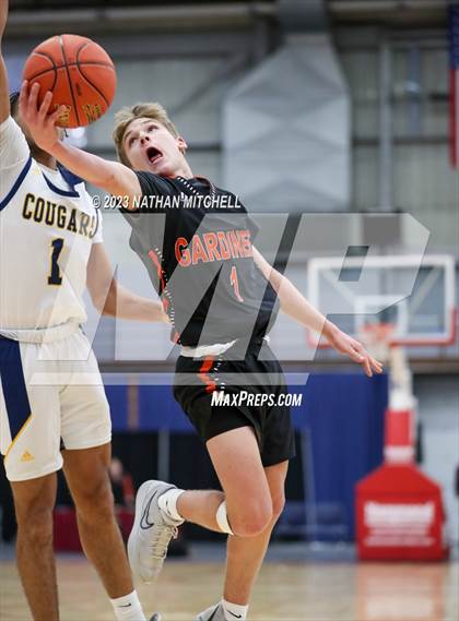 Thumbnail 2 in Mt. Blue vs. Gardiner (Capital City Hoops Classic) photogallery.