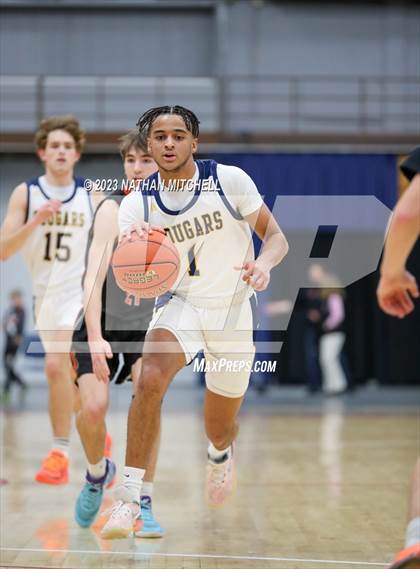 Thumbnail 1 in Mt. Blue vs. Gardiner (Capital City Hoops Classic) photogallery.