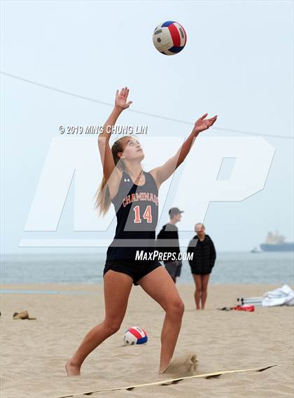 Thumbnail 3 in Mira Costa vs. Chaminade (IBVL Southern Pacific Quarterfinal) photogallery.