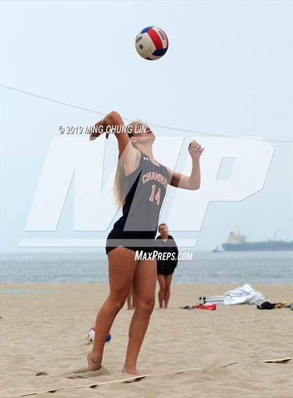 Thumbnail 1 in Mira Costa vs. Chaminade (IBVL Southern Pacific Quarterfinal) photogallery.