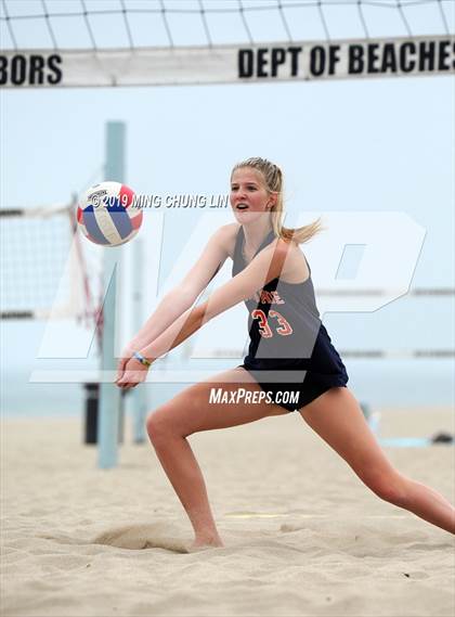 Thumbnail 3 in Mira Costa vs. Chaminade (IBVL Southern Pacific Quarterfinal) photogallery.