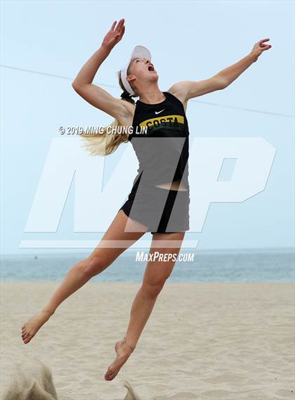 Thumbnail 3 in Mira Costa vs. Chaminade (IBVL Southern Pacific Quarterfinal) photogallery.