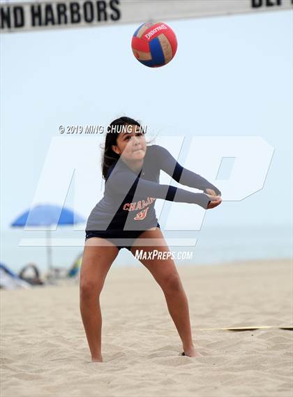 Thumbnail 2 in Mira Costa vs. Chaminade (IBVL Southern Pacific Quarterfinal) photogallery.