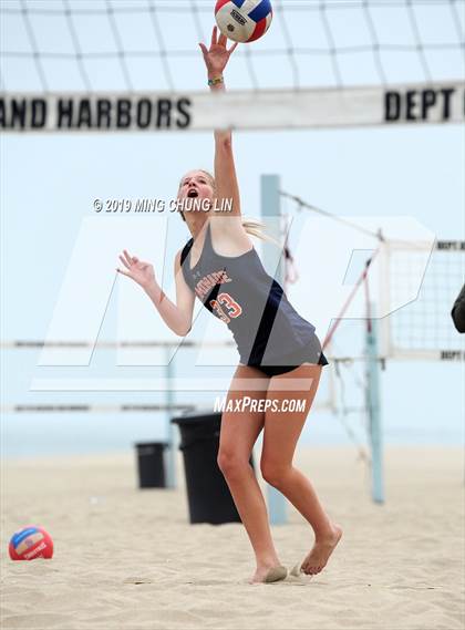 Thumbnail 2 in Mira Costa vs. Chaminade (IBVL Southern Pacific Quarterfinal) photogallery.