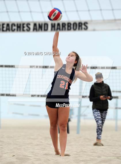 Thumbnail 3 in Mira Costa vs. Chaminade (IBVL Southern Pacific Quarterfinal) photogallery.