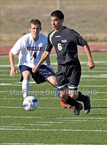 Thumbnail 2 in Wakeland vs Hillcrest (Little Elm Invitational) photogallery.