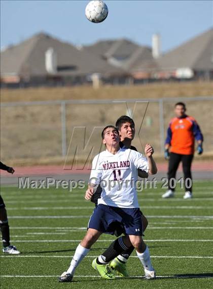 Thumbnail 2 in Wakeland vs Hillcrest (Little Elm Invitational) photogallery.