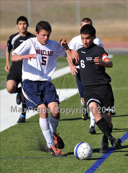 Thumbnail 3 in Wakeland vs Hillcrest (Little Elm Invitational) photogallery.