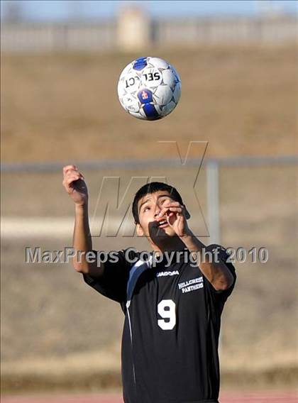 Thumbnail 3 in Wakeland vs Hillcrest (Little Elm Invitational) photogallery.