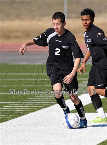 Thumbnail 2 in Wakeland vs Hillcrest (Little Elm Invitational) photogallery.