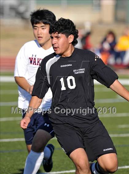 Thumbnail 3 in Wakeland vs Hillcrest (Little Elm Invitational) photogallery.