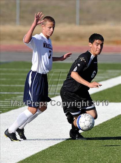 Thumbnail 2 in Wakeland vs Hillcrest (Little Elm Invitational) photogallery.