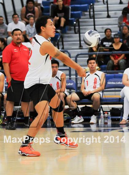 Thumbnail 2 in Saddleback Valley Christian vs. Garden Grove (CIF SS D5 Final) photogallery.