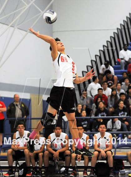 Thumbnail 2 in Saddleback Valley Christian vs. Garden Grove (CIF SS D5 Final) photogallery.