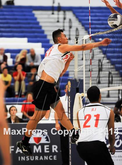 Thumbnail 3 in Saddleback Valley Christian vs. Garden Grove (CIF SS D5 Final) photogallery.