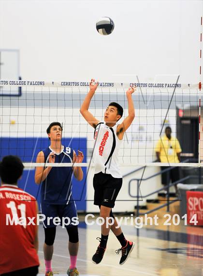 Thumbnail 1 in Saddleback Valley Christian vs. Garden Grove (CIF SS D5 Final) photogallery.