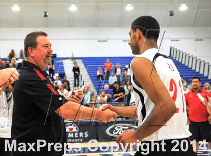 Thumbnail 2 in Saddleback Valley Christian vs. Garden Grove (CIF SS D5 Final) photogallery.