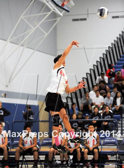 Thumbnail 2 in Saddleback Valley Christian vs. Garden Grove (CIF SS D5 Final) photogallery.