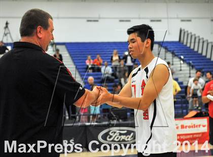 Thumbnail 3 in Saddleback Valley Christian vs. Garden Grove (CIF SS D5 Final) photogallery.