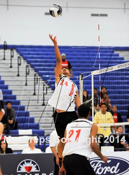 Thumbnail 3 in Saddleback Valley Christian vs. Garden Grove (CIF SS D5 Final) photogallery.
