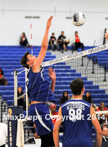 Thumbnail 1 in Saddleback Valley Christian vs. Garden Grove (CIF SS D5 Final) photogallery.