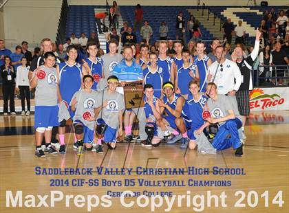 Thumbnail 3 in Saddleback Valley Christian vs. Garden Grove (CIF SS D5 Final) photogallery.