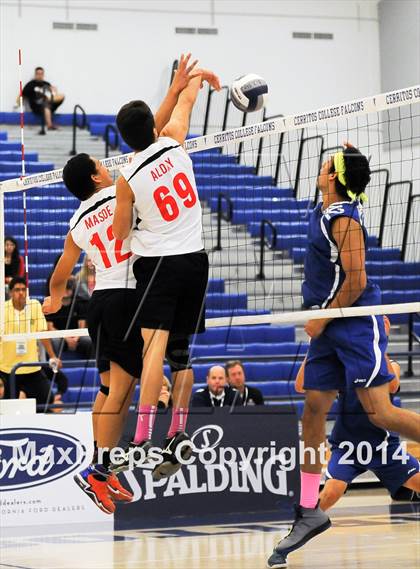 Thumbnail 1 in Saddleback Valley Christian vs. Garden Grove (CIF SS D5 Final) photogallery.