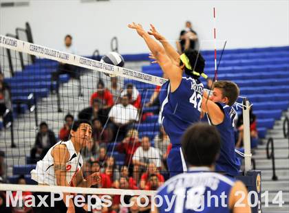 Thumbnail 1 in Saddleback Valley Christian vs. Garden Grove (CIF SS D5 Final) photogallery.