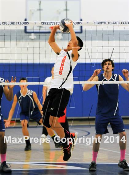 Thumbnail 1 in Saddleback Valley Christian vs. Garden Grove (CIF SS D5 Final) photogallery.