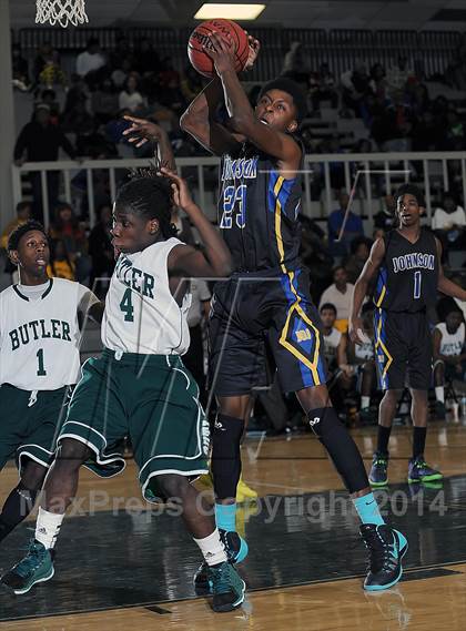 Thumbnail 2 in Butler vs. Johnson photogallery.