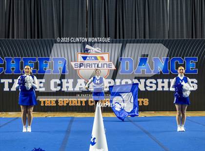 Thumbnail 2 in Mesquite - Cheer (AIA Division III Prelims) photogallery.