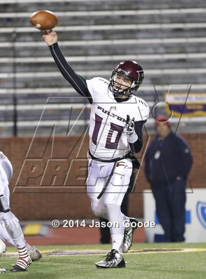 Thumbnail 2 in Trezevant vs. Fulton (TSSAA Division I Class 4A BlueCross Bowl)  photogallery.