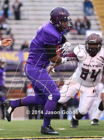 Thumbnail 3 in Trezevant vs. Fulton (TSSAA Division I Class 4A BlueCross Bowl)  photogallery.