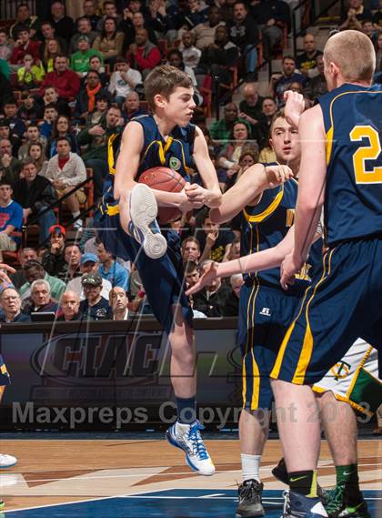 Thumbnail 2 in Woodstock Academy vs. Trinity Catholic (CIAC Class L Final) photogallery.