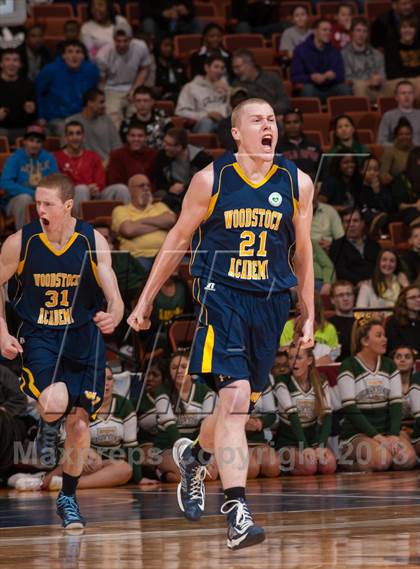 Thumbnail 3 in Woodstock Academy vs. Trinity Catholic (CIAC Class L Final) photogallery.