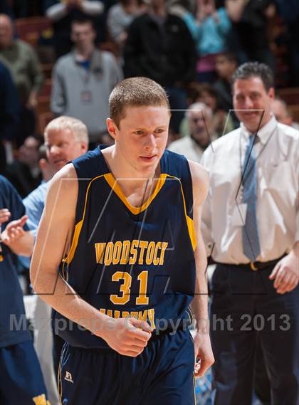 Thumbnail 1 in Woodstock Academy vs. Trinity Catholic (CIAC Class L Final) photogallery.