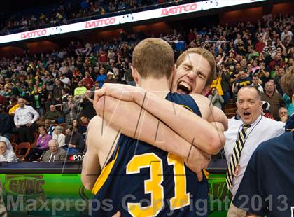 Thumbnail 2 in Woodstock Academy vs. Trinity Catholic (CIAC Class L Final) photogallery.