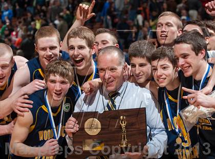 Thumbnail 3 in Woodstock Academy vs. Trinity Catholic (CIAC Class L Final) photogallery.