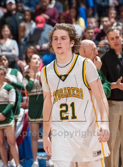 Thumbnail 3 in Woodstock Academy vs. Trinity Catholic (CIAC Class L Final) photogallery.