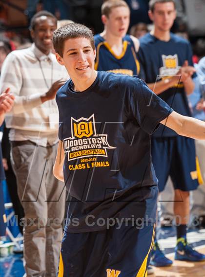 Thumbnail 1 in Woodstock Academy vs. Trinity Catholic (CIAC Class L Final) photogallery.