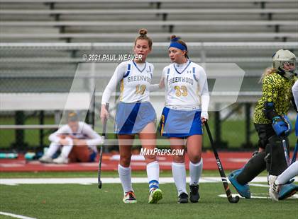 Thumbnail 2 in Line Mountain vs Greenwood (PIAA Class 1A Quarterfinal) photogallery.