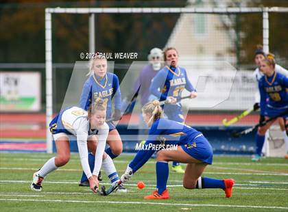 Thumbnail 2 in Line Mountain vs Greenwood (PIAA Class 1A Quarterfinal) photogallery.
