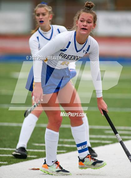 Thumbnail 1 in Line Mountain vs Greenwood (PIAA Class 1A Quarterfinal) photogallery.